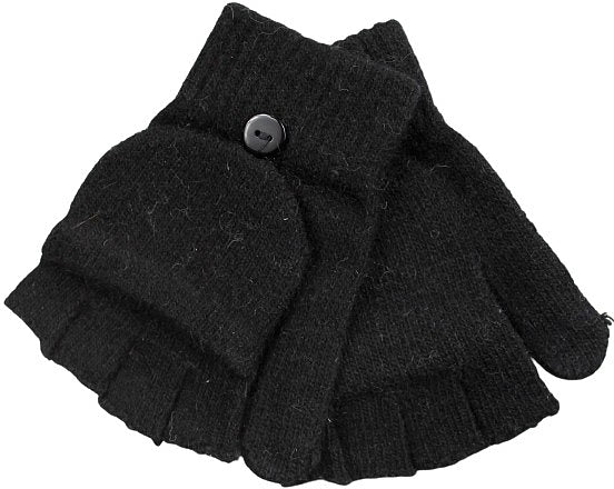 Warm mittens with tramp fingers in various colours