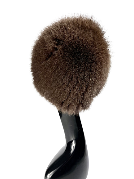 Beautiful light brown women's hat, universal size