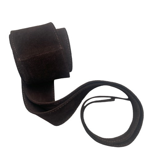 Stylish waist belt in dark brown colour