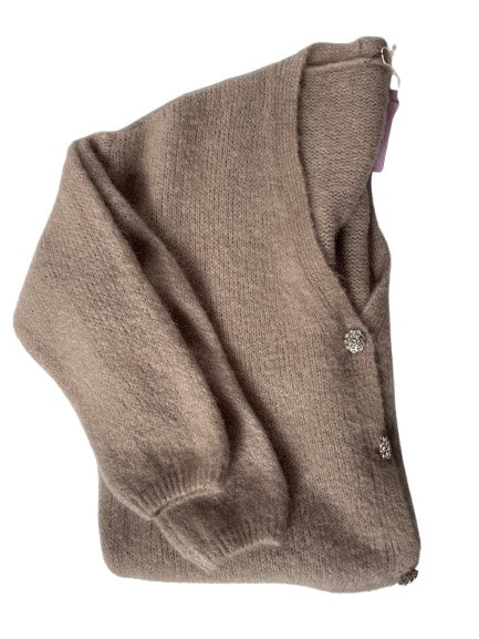 One-size warm women's sweater