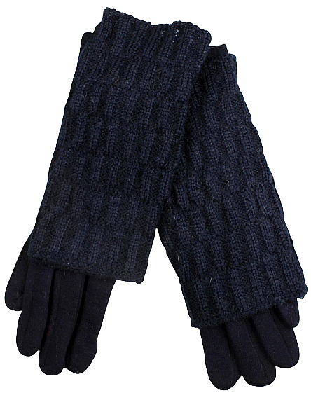 Elegant gloves and wristbands set