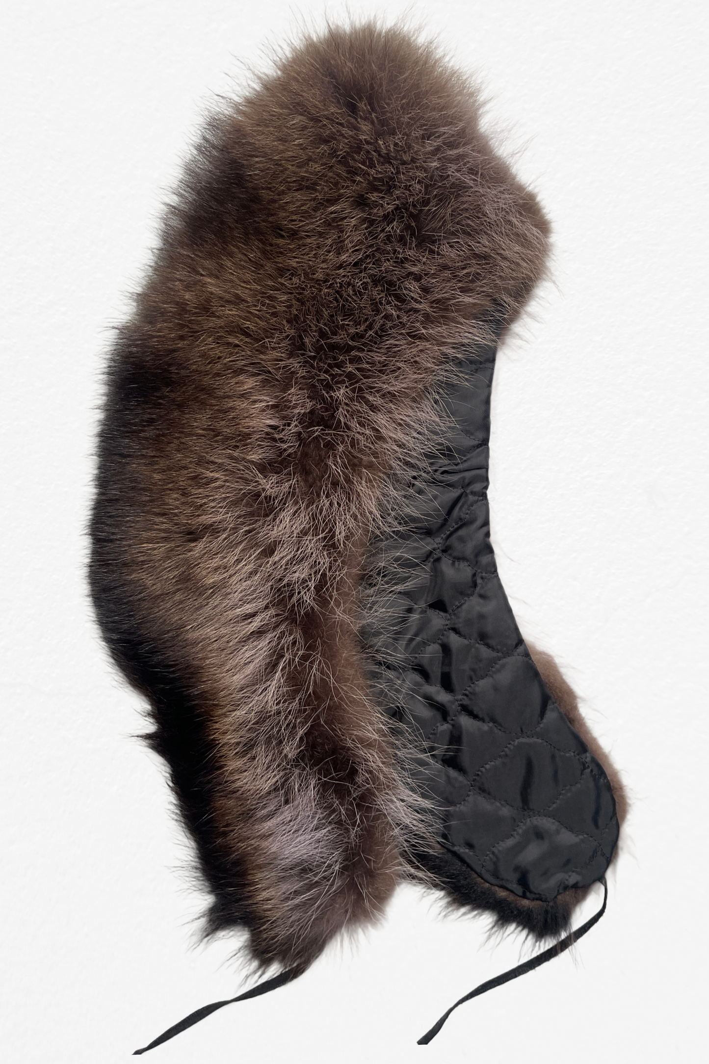 Nice short real fur collar