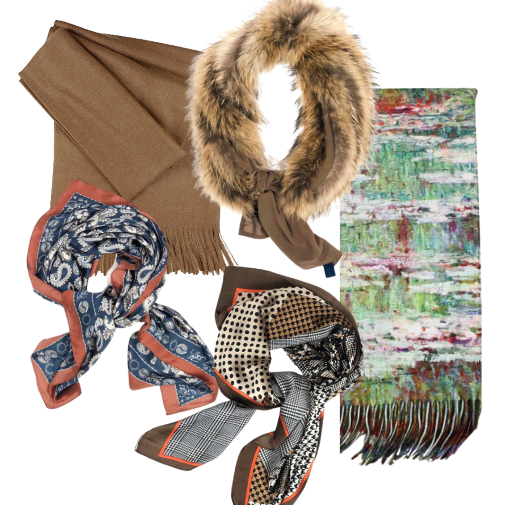 Materials for scarves and shawls